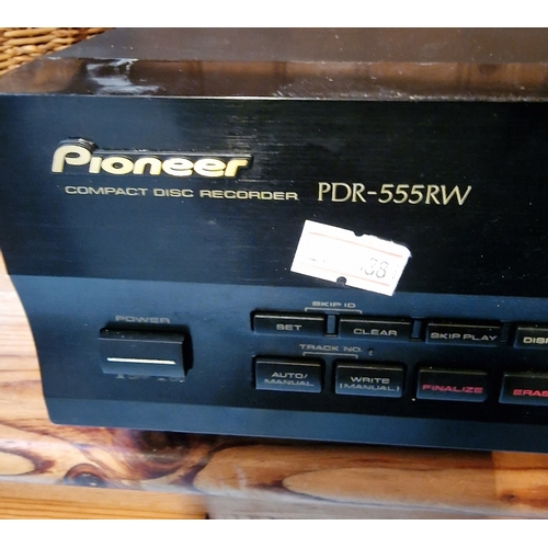 320 - Pioneer PDR Compact disc recorder