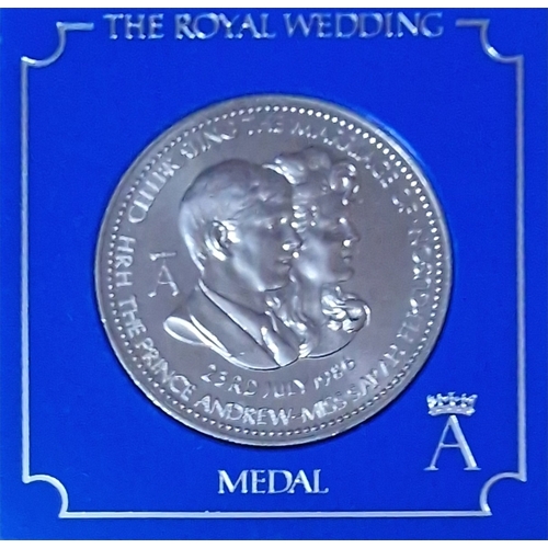 416 - 2 Commemorative coins including Royal Wedding