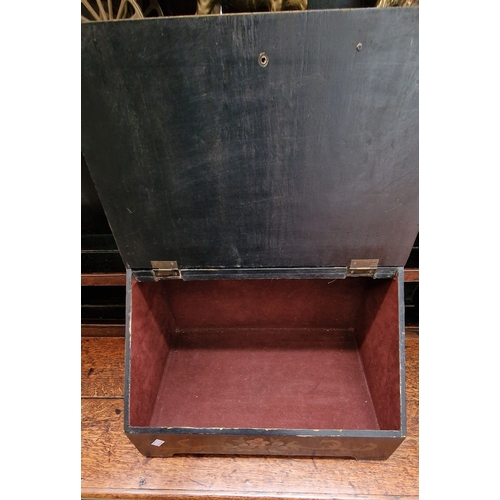 45 - Antique Victorian writing box 38x24x28xcm