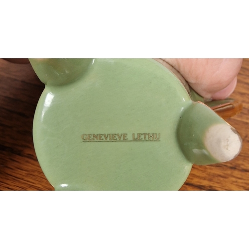 Cafetière Royal Limoges Porcelaine, France, Geneviève Lethu, Série Abondance - France