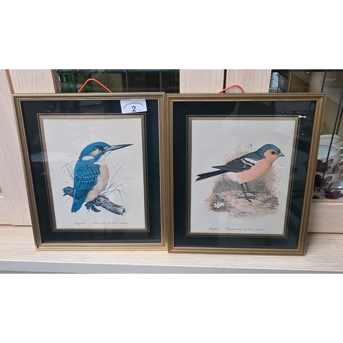 2 - 2 Bird prints by Davis Andrews