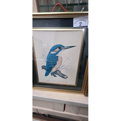 2 - 2 Bird prints by Davis Andrews