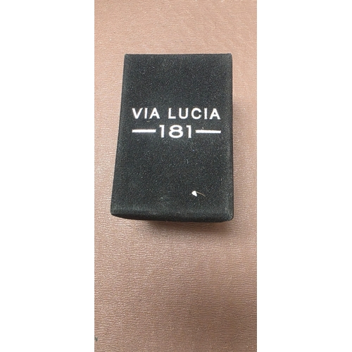 251 - Via Lucia Gem Encrusted Bracelet Watch