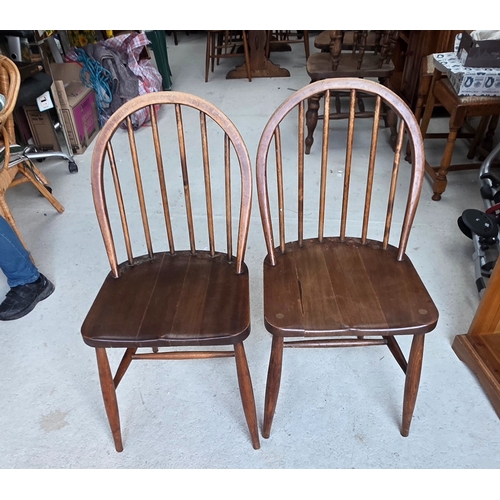 256 - 2 Ercol Windsor Chairs