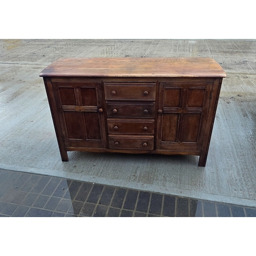 263 - Vintage Ercol Old Colonial Sideboard 90x142x50cm