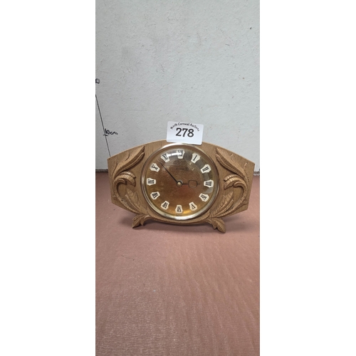 278 - Vintage WestClox Mantle Clock