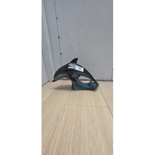 37 - Poole pottery Dolphin