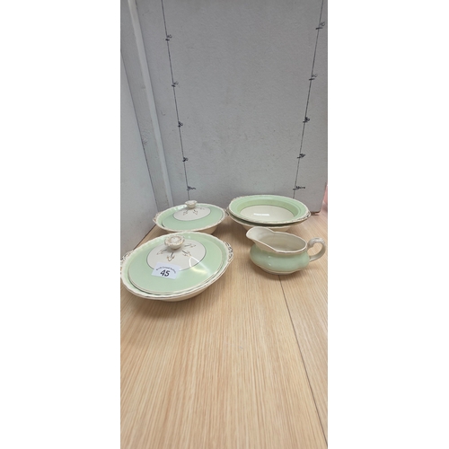 45 - Vintage W.H Grindley & co Serving dishes