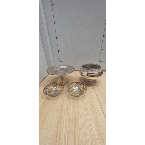 6 - Collection of silver plate