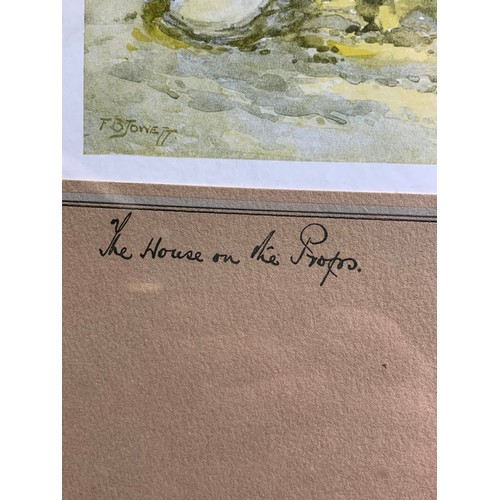 64 - The House on the Props - Signed Frank B Jowett Print