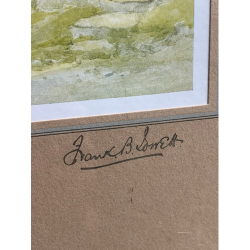 65 - Polperro from the Hills - Signed Frank B Jowett Print