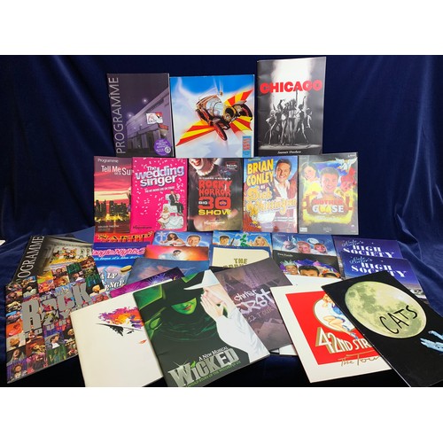 94 - Collection of Theatre Programmes and Souvenir Brochures - Many Signed Autographs inc. David Essex, R... 