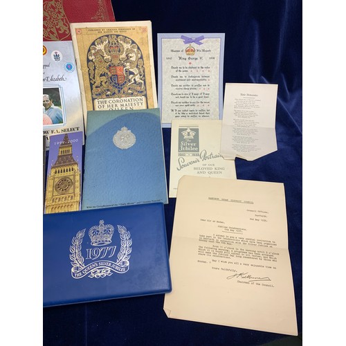 93 - Collection of Coronation and Jubilee Royal and Winston Churchill Ephemera