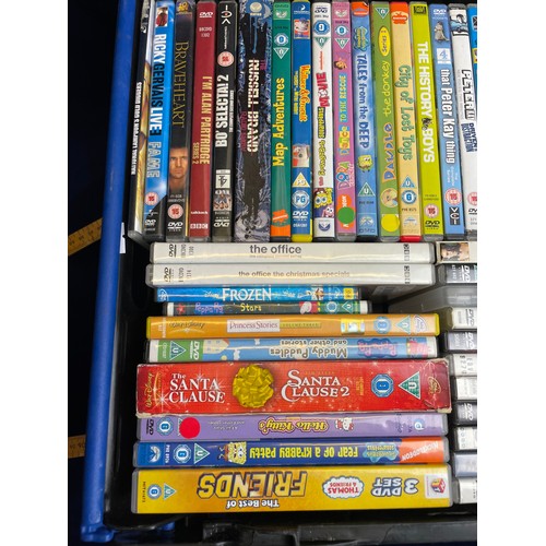 114 - Large collection of DVDs