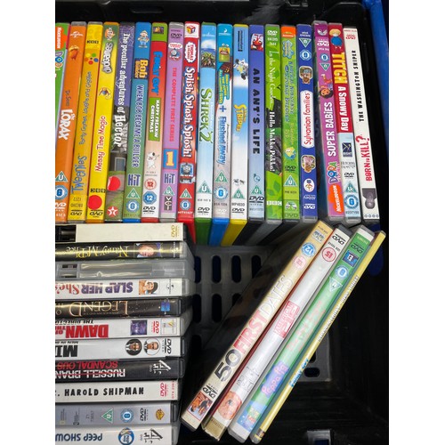 114 - Large collection of DVDs