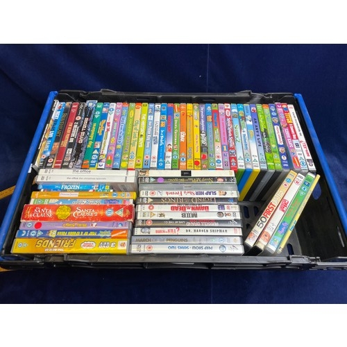 114 - Large collection of DVDs