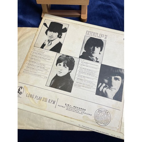 112 - The Beatles Help Album 1st Vinyl Pressing 1965 PMC 1255