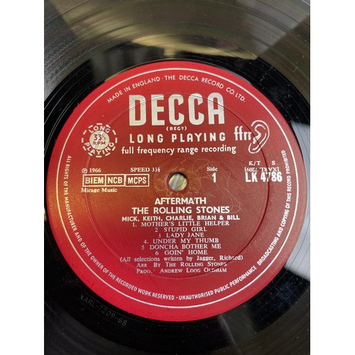 113 - The Rolling Stones Aftermath Album 1st Vinyl Pressing 1966 Lk 4786