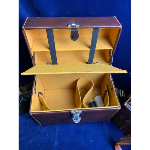 115 - Pair of Quality Vintage Camera Cases