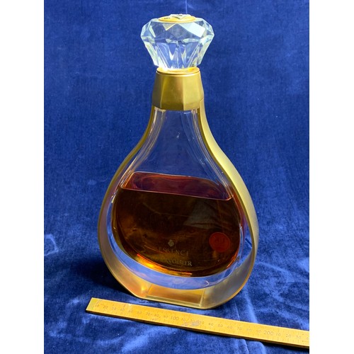 55 - Collection of High Quality Brandy Cognac and Armagnac - L'Essence de Courvoisier in Baccarat Decante... 