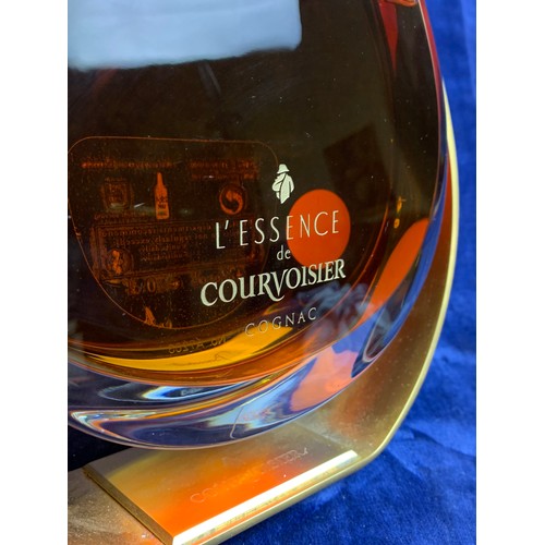 55 - Collection of High Quality Brandy Cognac and Armagnac - L'Essence de Courvoisier in Baccarat Decante... 