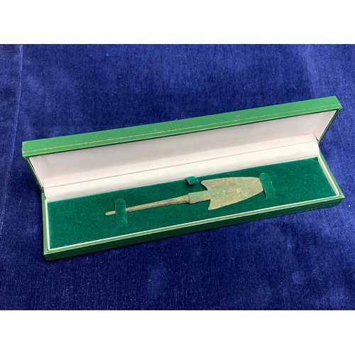 56 - Ancient Bronze Age Arrowhead in Presentation Case