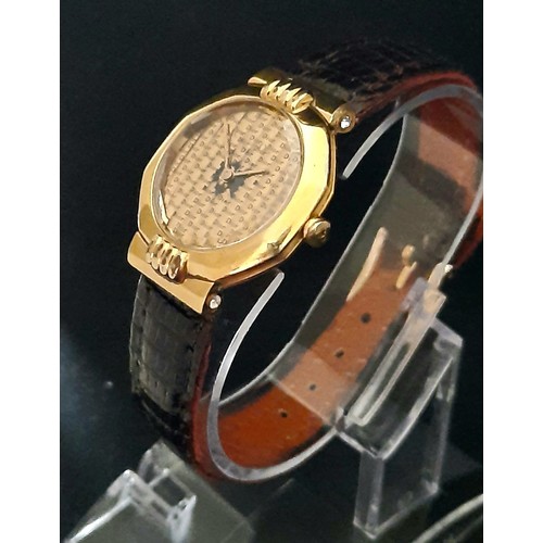 349 - Christian Dior Gold Watch