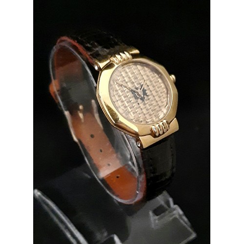 349 - Christian Dior Gold Watch