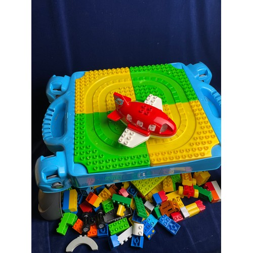 24 - Mega Bloks Train Table & Blocks