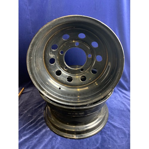 119 - Pair of Land Rover Wheels 16 x 8J approx. -30 Offset.  Unused