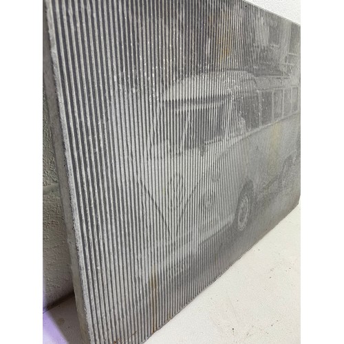 81 - Volkswagen Split Screen Transporter Anamorphosis Cast Concrete Slab