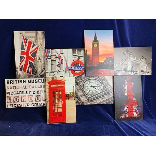 85 - Large Collage London Art Print