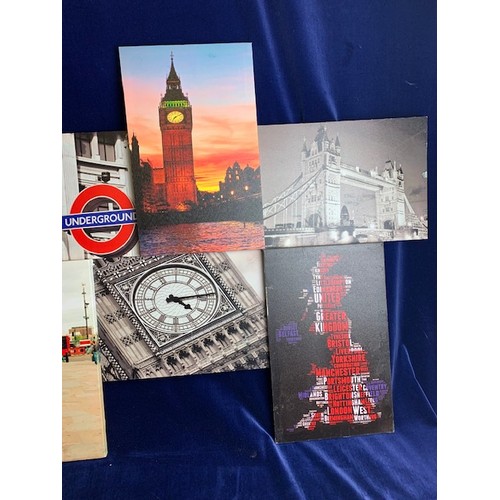 85 - Large Collage London Art Print