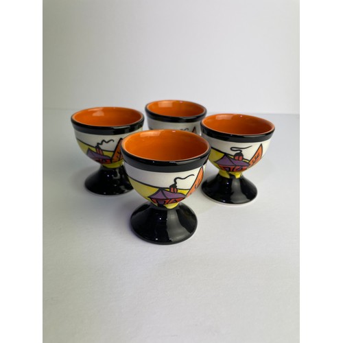 166 - Lorna Bailey Egg Cups x4