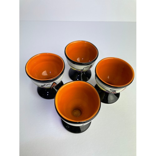 166 - Lorna Bailey Egg Cups x4