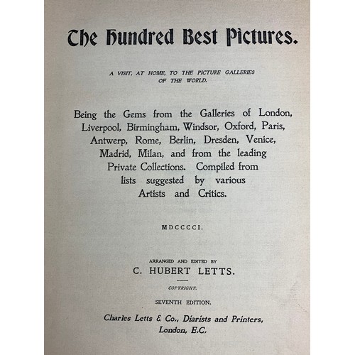 89 - The Hundred Best Pictures 1901 By C Hubert Letts