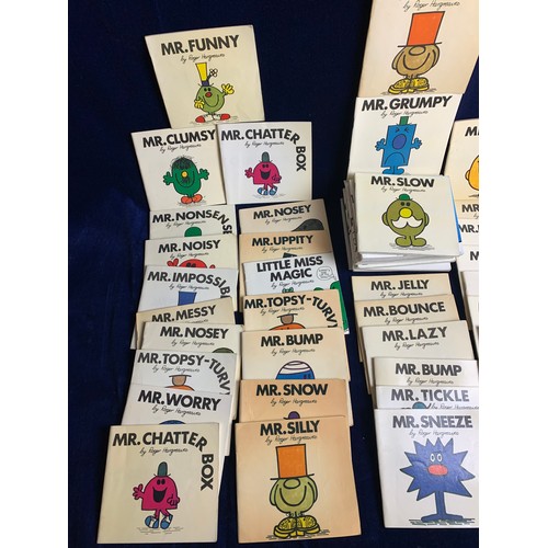 21 - Very Large Collection of Vintage and Modern Mr Men Books - majority from Early 70's - 80's - GA43765