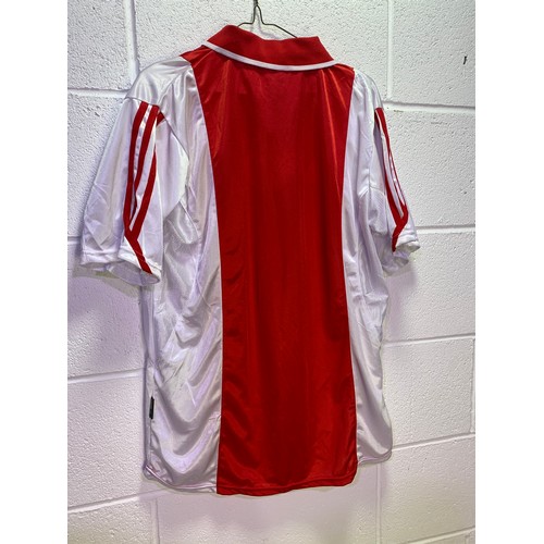 15 - Signed Vintage Ajax Shirt possibly Johan Cruyff