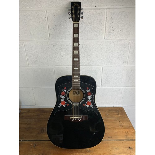 4 - Kay K-500 acoustic guitar