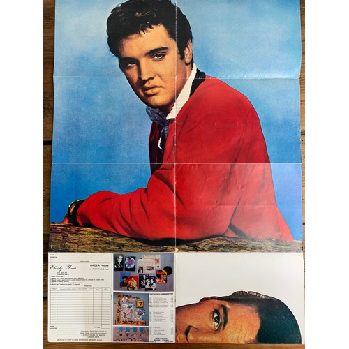 6 - Vintage Elvis ephemera inc. two fold out collectors posters - GA 29441