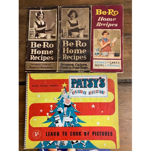 15 - Vintage Patsy's Learn to Cook by Pictures and Vintage Be-Ro Home Recipes Baking Books - GA 29441