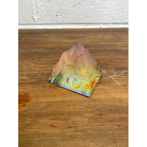 63 - Holographic Pyramid Paperweight