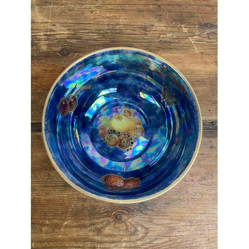 46 - 1930s Rosenthal Lustre Fruit Pattern Bowl