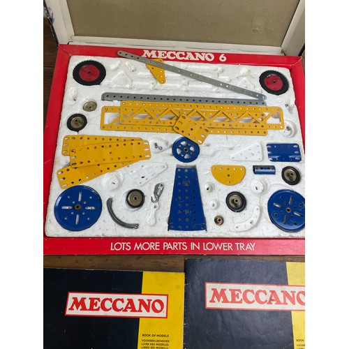 52 - Vintage Meccano 6 Original Box & Manuals