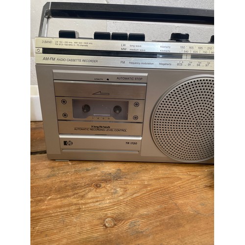 54 - Vintage PYE Radio Cassette Player Boxed