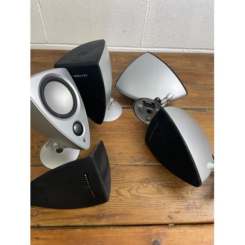 33 - Four Mordaunt-Short MS402 Satellite Speakers