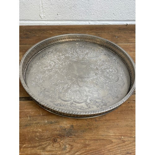 25 - Falstaff Silver Plate Tray