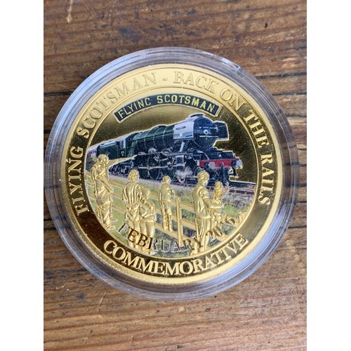 260 - Flying Scotsman No. 4472 Sounds of the Steam Locomotive and Flying Scotsman Coin