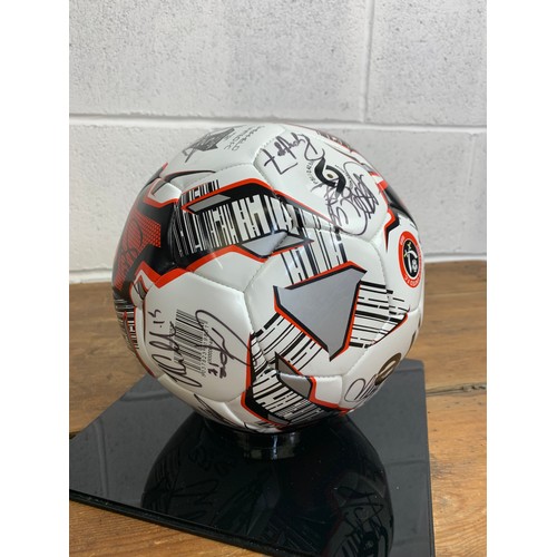 32 - Sheffield United hand signed autographed ball by the full team - this ball was given to our vendor b... 