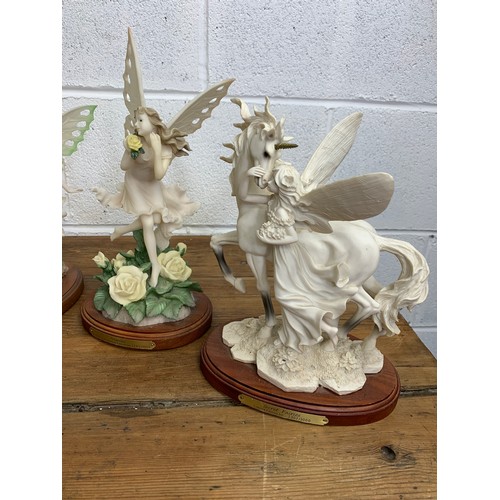 208 - Large collection of Limited Edition Secret Fairies figurines